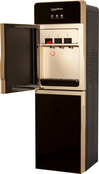 кулер для воды Aqua Work R85-W золото-черный