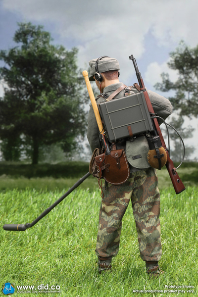 Немецкий сапер - Коллекционная ФИГУРА 1/6 WWII German WH Mine Detector – J?rgen Neumann (D80180) - DID