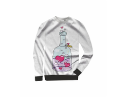 Свитшот 3D с полной запечаткой #2 на День влюблённых, 14 февраля