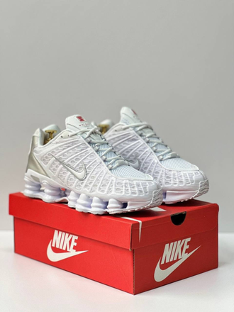 Nike Shox Tl White Metallic