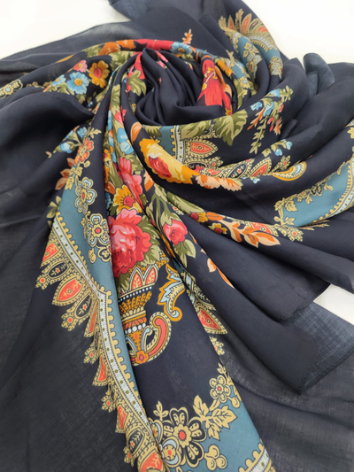 Павловопосадский платок 10878-18