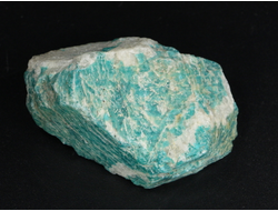 Амазонит, необработанный образец, Кольский п-ов (56*39*26 мм, 72 г) №27493