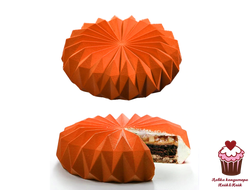 Форма для муссовых десертов Оригами, силикон, Китай