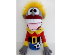 Логопедическая кукла-перчатка Том большой (управляется рот и язык), 40 см