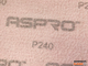 Бумага шлифовальная ASPRO на сетчатой основе (Диаметр 150 мм)