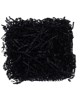 Наполнитель бумажный волнистый Премиум (черный), 100г