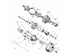 Балка с редукторами EB-735 6199.01.00.00-05