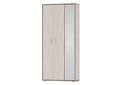 Компактная прихожая Домино mini Дуб Крафт Золотой/Кашемир серый