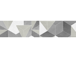 SF 18 ГЕОМЕТРИЯ НА БЕТОНЕ Глянцевая стеновая панель  2800х610х6мм ALBICO