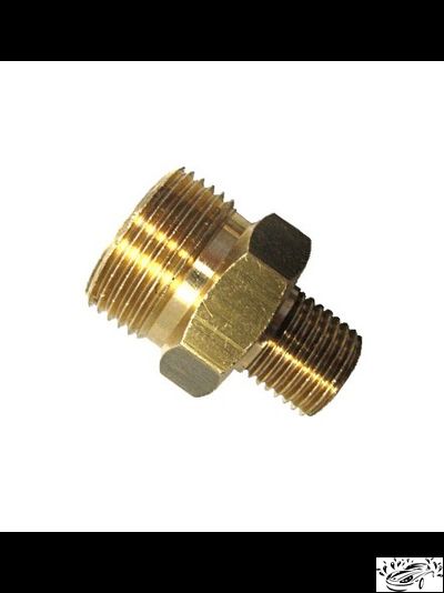 Переходник папа 22х1,5 - папа 1/4