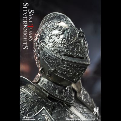 ПРЕДЗАКАЗ - Стражница святилища в серебряном - Коллекционная фигурка 1/6 SWORDS OF CHAOS - SILVER TEMPLE GUARDIAN (NICKEL SILVER EDITION) (SW003) - COOMODEL ?ЦЕНА: 41900 РУБ.?