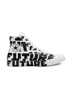 Кеды Converse Chuck Taylor Create Future  высокие черно-белые