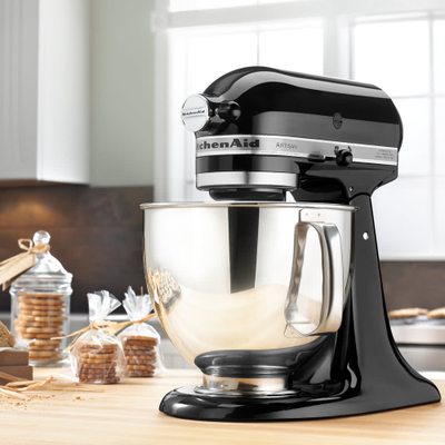 Планетарный Миксер KitchenAid ARTISAN 4.8л., черный, 5KSM185PSEOB