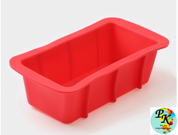 ФОРМА СИЛИКОНОВАЯ  «Хлеб», 16.7×8.5×4.8 см, внутр.размер 14.7×6.5 см, микс