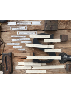 Набор ножей для вырубки «Телеграфируйте»