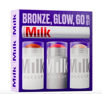 Milk Makeup Bronze, Glow, Go Set - Набор для макияжа