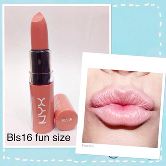 Масляная помада NYX Butter Lipstick 16 Sandy Kiss (Fun Size)
