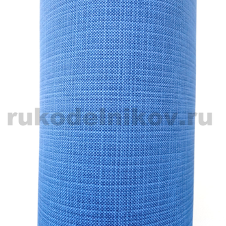 искусственная кожа Zephir (Италия), цвет-синий F355, размер-50х35 см