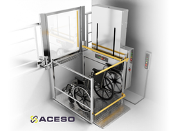 Вертикальная платформа-подъёмник для инвалидов Veara EasyLift НС