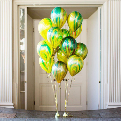 Воздушные шары "Агат" (мраморные шары)