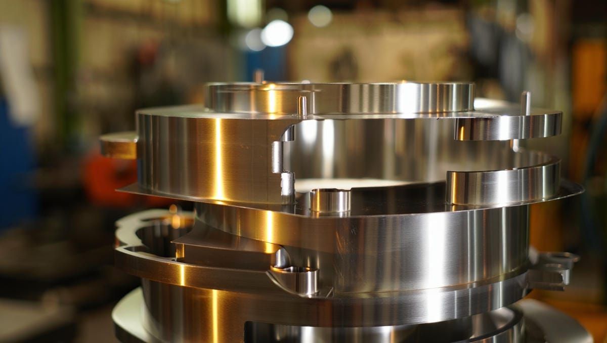 Готовые детали после лазерной резки с чистым краем