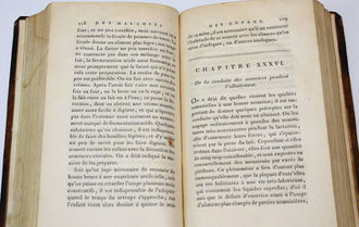 Chambon N. Des maladies des enfans. [О детских болезнях]. Том 1. Paris: A.J. Dugour et Durand, 1799.