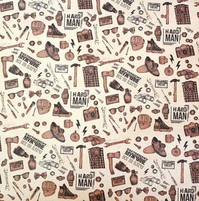 Бумага Упаковочная (пленка 1*0,7 м) 50 х70 см, МИКС