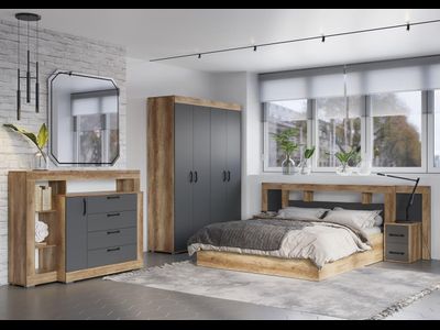 Спальный гарнитур Прима Каньон (Мебелони)