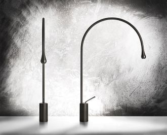 Смеситель для раковины Gessi Goccia 33606 на 1 отверстие черный