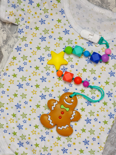 Пряня на радужном держателе со звездой