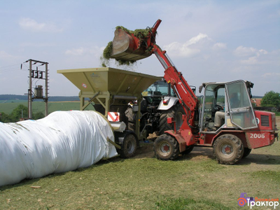 Передвижная вальцовая плющилка влажного зерна с прессом ROmiLL СР1