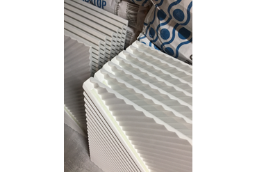 Собранные световые панели перед упаковкой