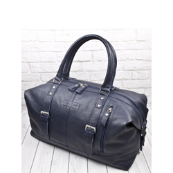Кожаная дорожная сумка Campora blue (арт. 4019-19)
