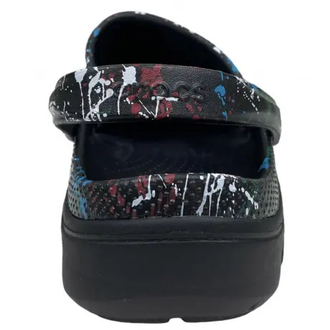 CROCS DUET SPORT CLOG TIE DYE DREAM ЧЕРНЫЕ