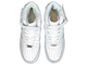 Nike Air Force 1 Mid All White с мехом