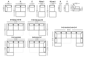 Элтон Модуль С прямой (710)