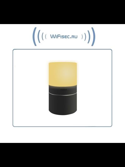 Мотризированная IP видеоняня WiFi (Настольная лампа с диммированием света и выбором цвета подсветки) с DVR, Full HD 2 Mp