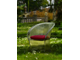 Кресло прозрачное с подушкой Flower