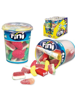 Жев. мармелад "Микс" стакан (стандарт FINI) 200гр х 12 шт