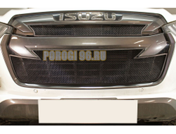 Защита радиатора Isuzu D-Max 2019- black верх