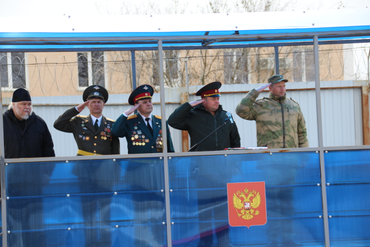 Ветераны поздравили росгвардейцев с годовщиной образования воинской части - 10.04.2021