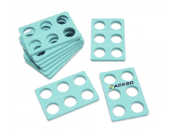 Нумикон. Набор из 10 пластиковых форм - «Шестерки»