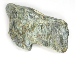 Серпентин, необработанный, дикий образец, Россия, КЧР, Урупский район (90*50*25 мм, 95 г) №37609