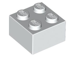 Brick 2 x 2, White (3003 / 300301 / 4103592)