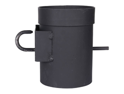 Патрубок дымохода ROMMER D=120, L=224 (Арт. RSB-1110-041393)