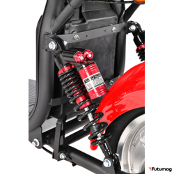 Электроскутер WHITE SIBERIA Pro Max 3950W красный