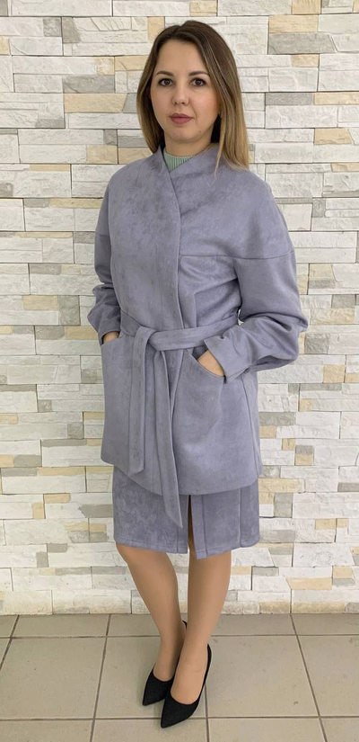 Жакет 731-1125 серый