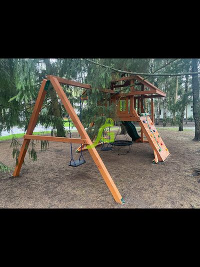 Детская площадка IgraGrad Крепость Фани с рукоходом (Дерево)