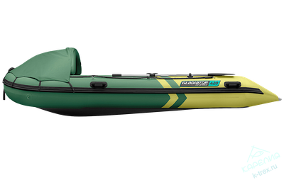 Лодка ПВХ Gladiator Active C420AL с алюминиевым полом