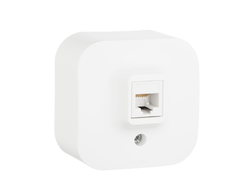 Legrand 782224 Quteo, Розетка RJ45, IP20, белый